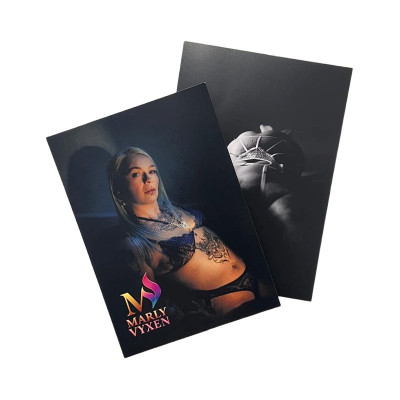 Marly Vyxen Autogrammkarte