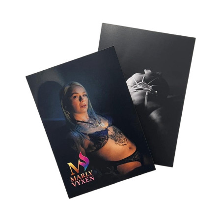 Marly Vyxen Autogrammkarte