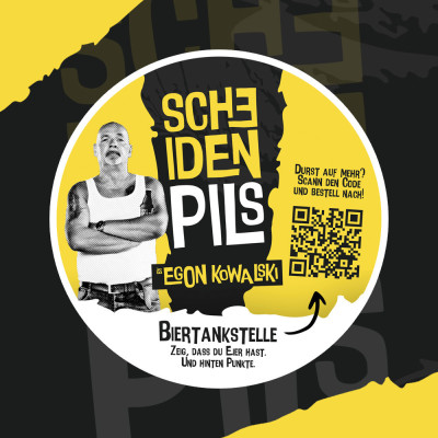 ScheidenPils Bierdeckel