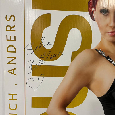 Bettie Ballhaus lebensgroßer Penthouse Aufsteller