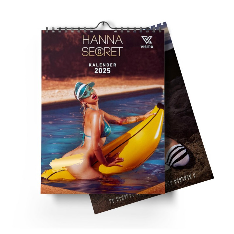 Hanna Secret A3 Kalender 2025 - Norddeutsch meets Malle Hanna Secret A3 Kalender 2025 - Norddeutsch meets Malle