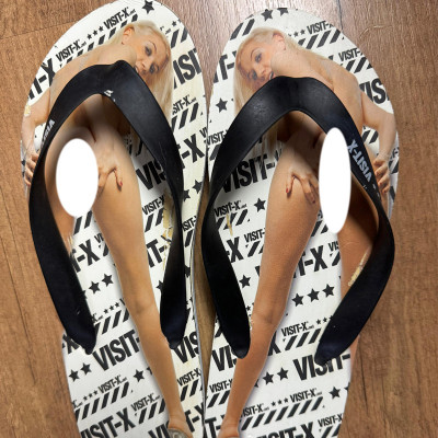 Cora Diamond Visit-X Flip Flops