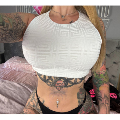 Cora Diamond weißes Sommertop