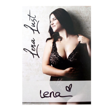 Autograph card - Lena Fancy