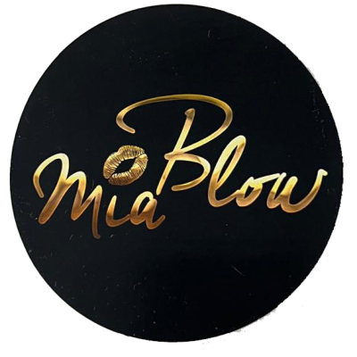 Mia Blow Sticker rund