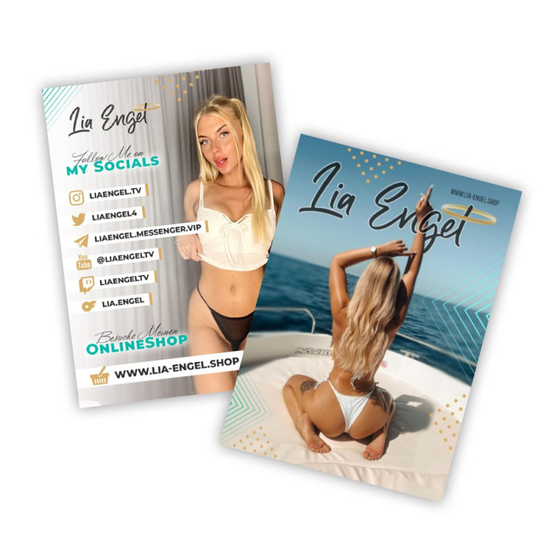 Lia Engel Autogrammkarte