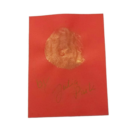 Julia Pink Brustabdruck UNIKAT