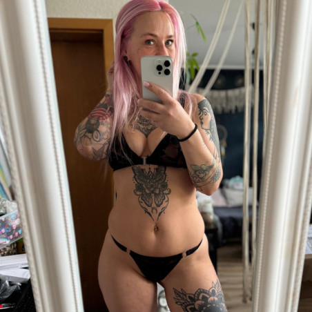 Marly Vyxen schwarzes Dessousset