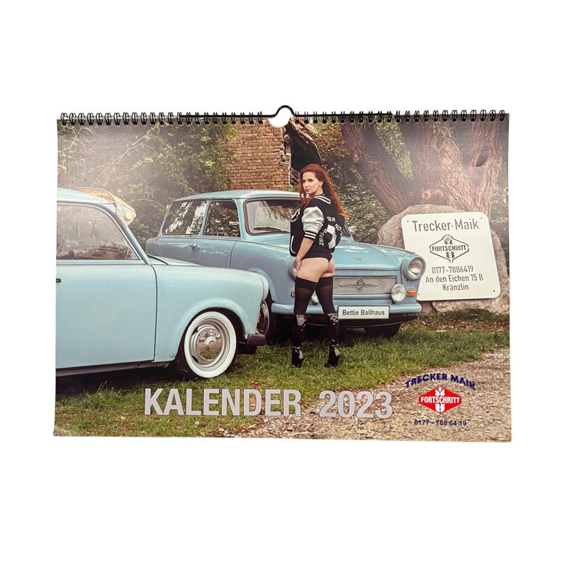 Bettie Ballhaus letzter Trecker-Maik Kalender 2023