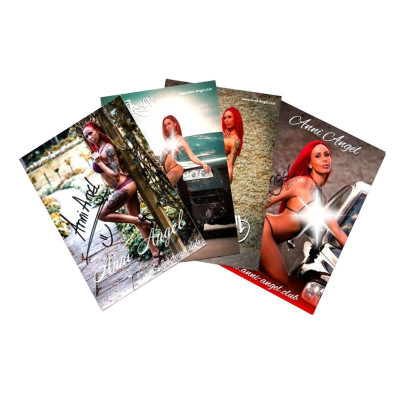 Anni Angel Autogrammset - 4 Stück
