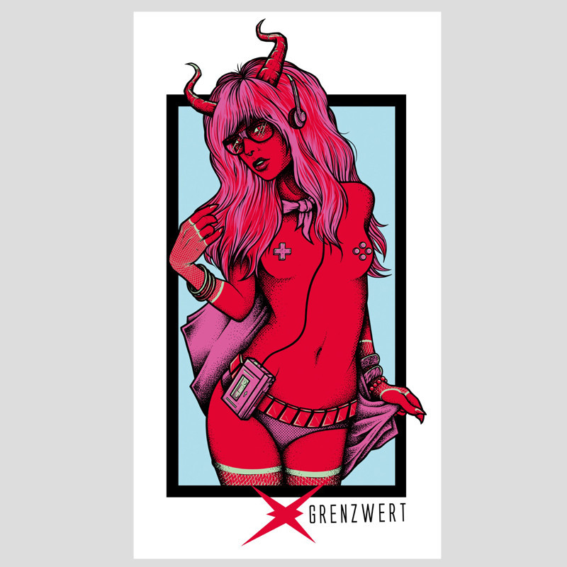 Maria Mia A3 Poster - Devilgirl Grenzwert Maria Mia A3 Poster - Devilgirl Grenzwert
