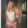Lia Engel rosa Slip mit Schleife