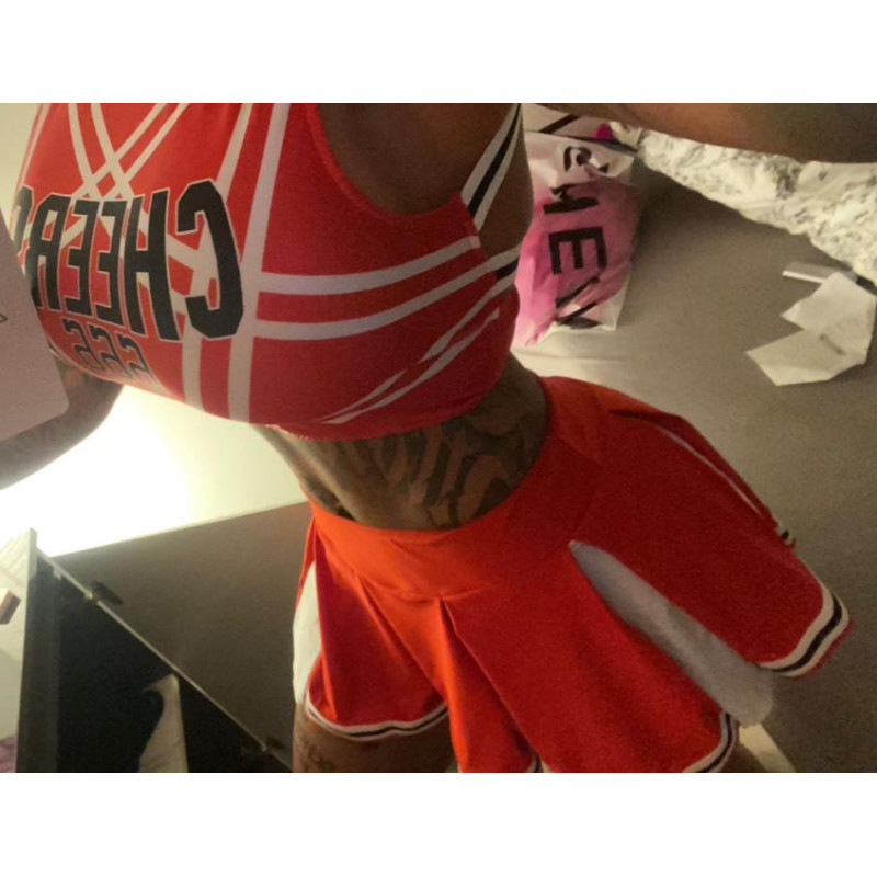 Jenna Swhite Cheerleader Outfit