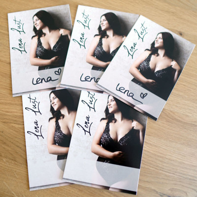 Autograph card - Lena Fancy