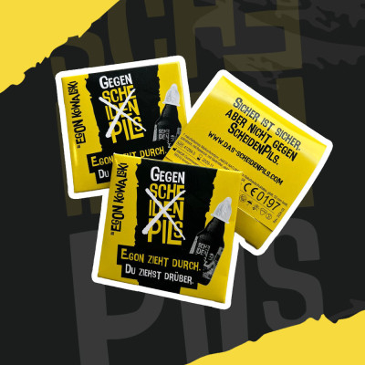 ‘Against vaginal yeast infections’ condoms - pack of 3