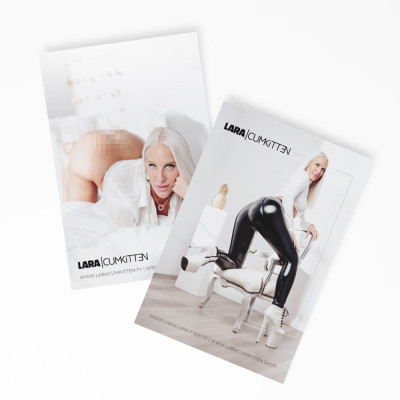 Lara Cumkitten Autograph Cards Booty