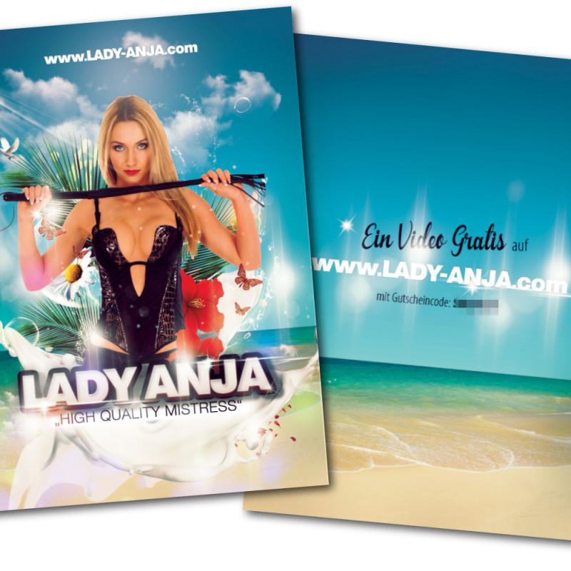 Autogrammkarte Summer Splash - Lady Anja Autogrammkarte Summer Splash - Lady Anja