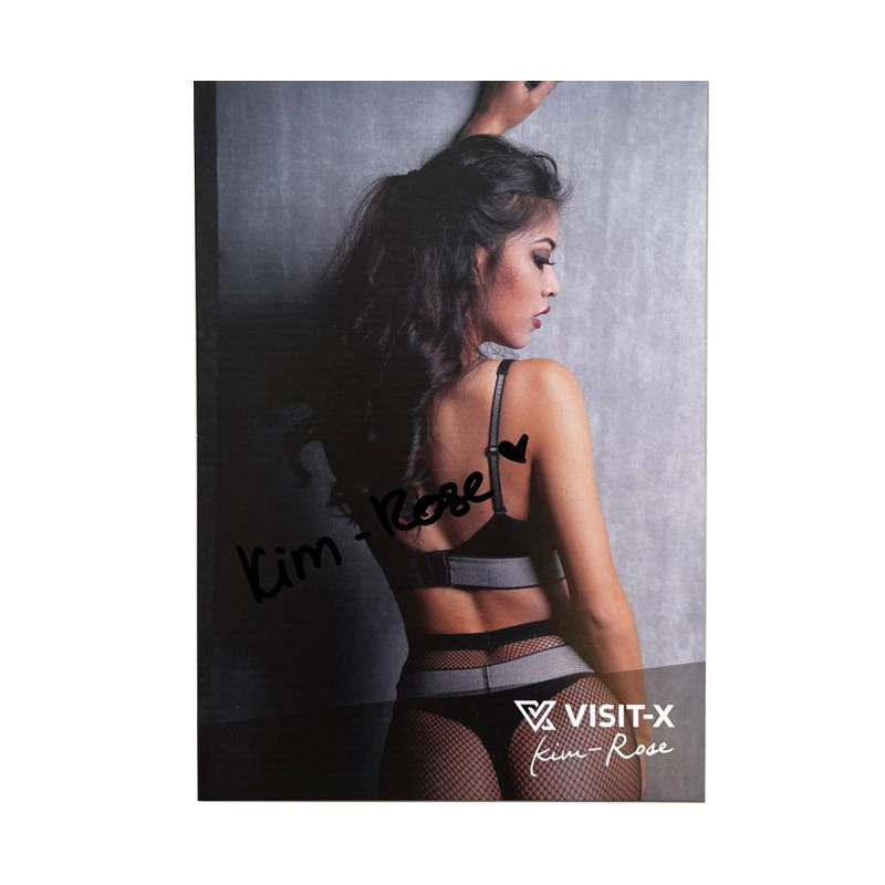 Kim Rose autograph card