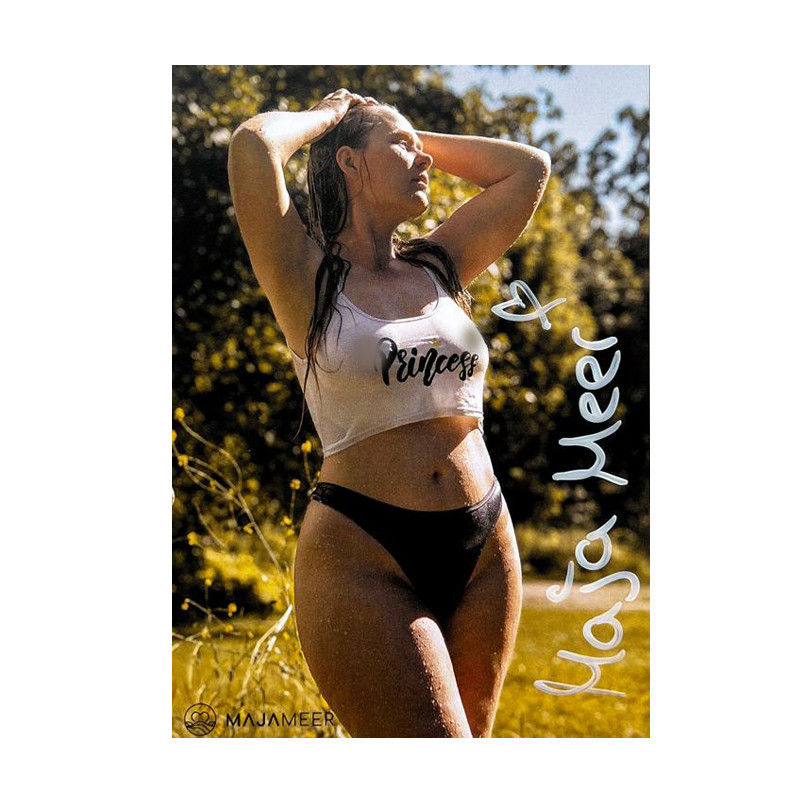 Maja Meer Autogrammkarte "Wet"
