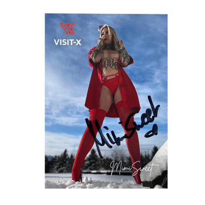 Mimi Sweet Autogrammkarte