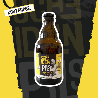 Einzelflasche ScheidenPils by Egon Kowalski