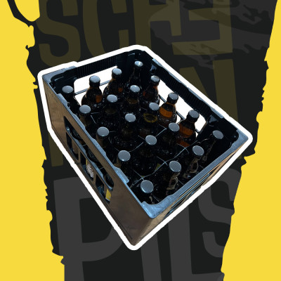 20-pack crate of ScheidenPils