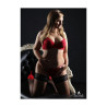 Lina Mila A3 Poster - Red Dessous