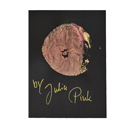Julia Pink Brustabdruck inkl. Signatur