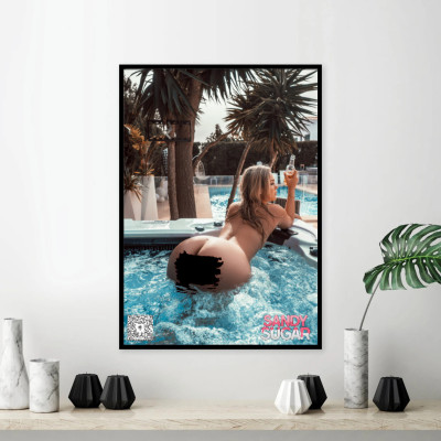 Sandy Sugar A1 Poster - Whirlpool