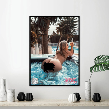 Sandy Sugar A1 Poster - Whirlpool