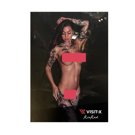 RIA Red Autograph Card - Dark