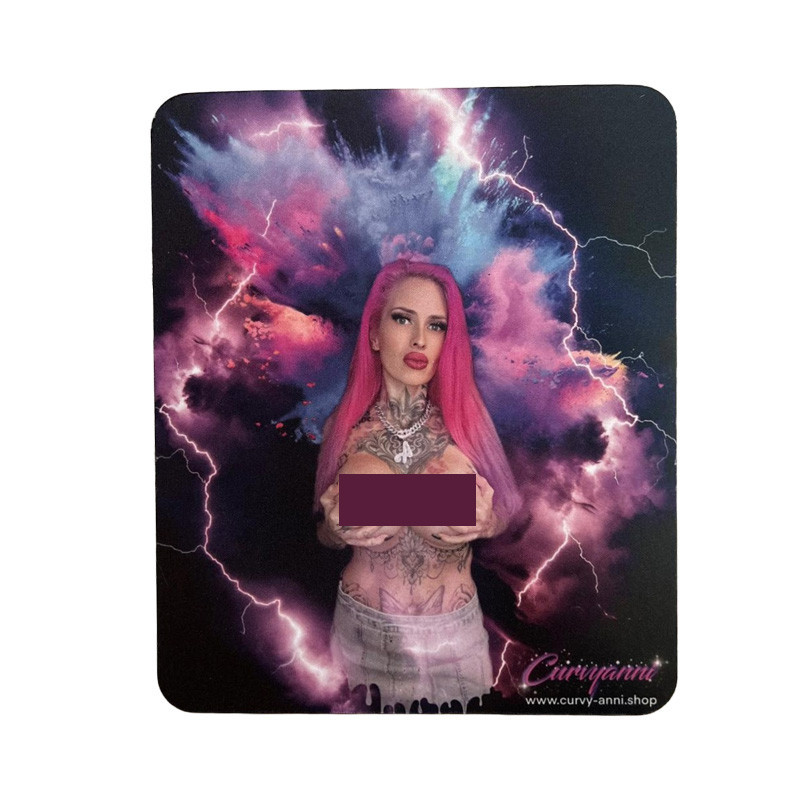 Curvy Anni Mousepad "Galaxy"