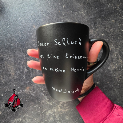 Red Jayde personalisierte Kaffeetasse - Mistress Mug