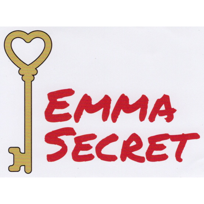 Emma Secret Aufkleber quadratisch