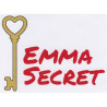 Emma Secret Aufkleber quadratisch