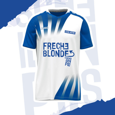 Naughty blonde jersey - blue