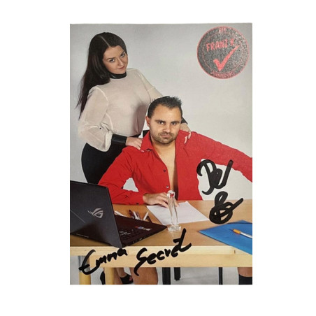 copy of copy of Emma Secret Autogrammkarte - Hot Ass