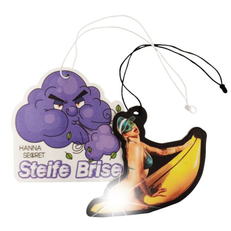 Hanna Secret Duftbaumset - Banana & Steife Brise