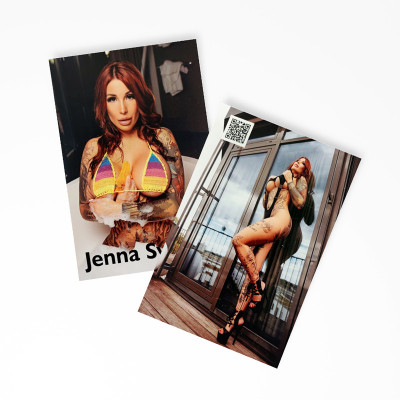 Autograph card Jenna Swhite