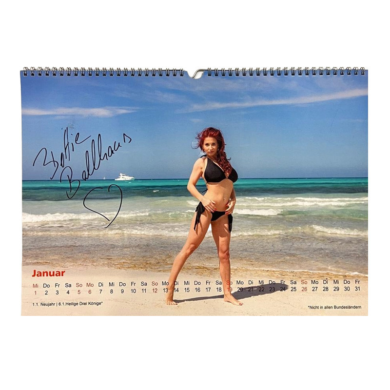 Bettie Ballhaus letzter Kalender 2020 - signiert