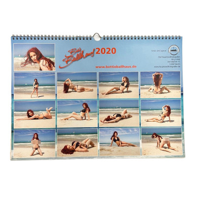 Bettie Ballhaus letzter Kalender 2020 - signiert